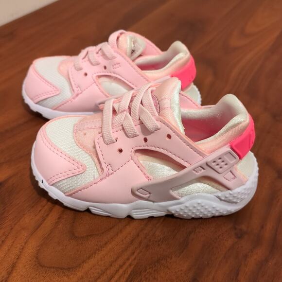 Huarache Run 'Pink Foam'Toddler C6 NEW - Picture 8 of 9
